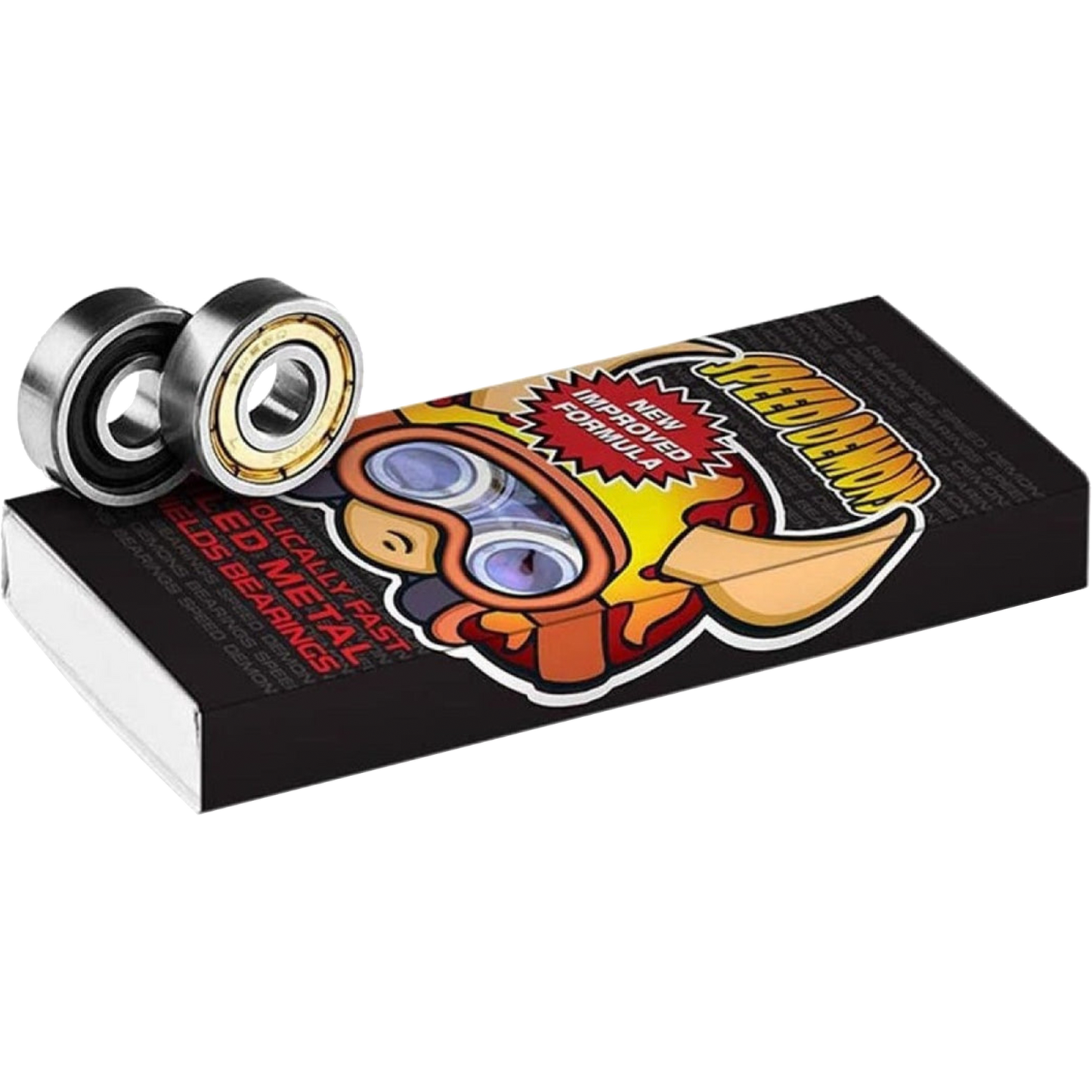 SD HOT SHOT ABEC-5 BEARINGS GOLD