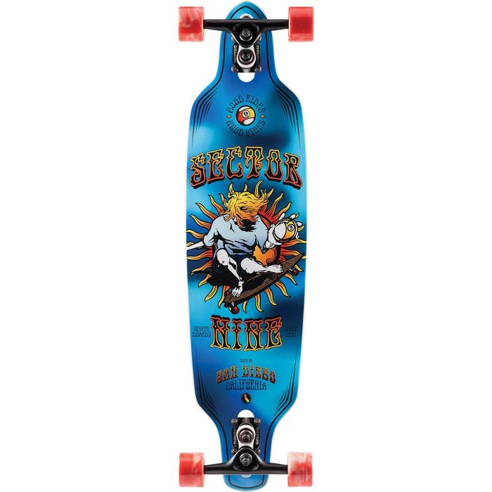 SECTOR 9 // MINI FRACTAL 9ER BLU COMP-8.75x34 sidewinder