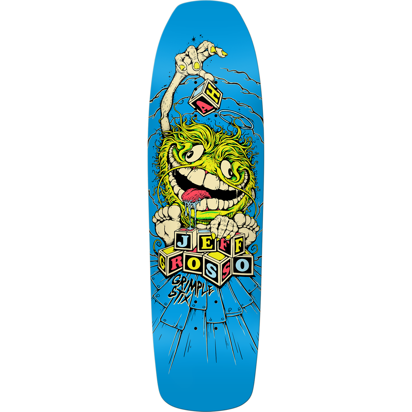 Anti Hero Grosso Grimple Stix Guest Deck - 9.25x32.68 Blue
