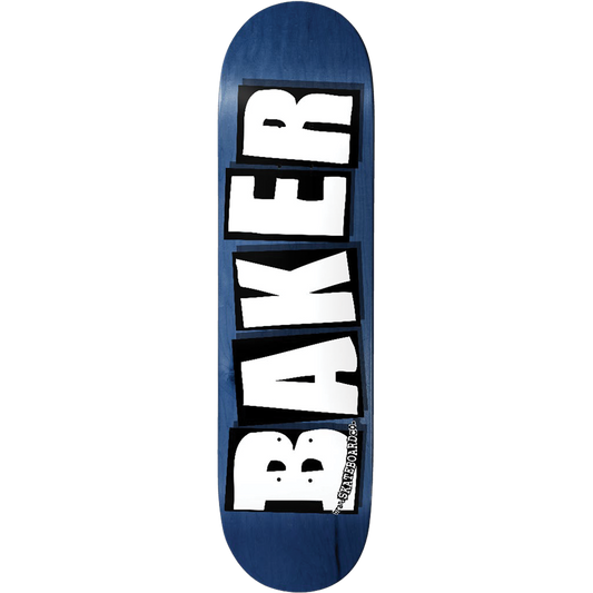 Baker Brand Logo Deck Assorted Veneers B2 - 8.5" — Baker Skateboard Deck