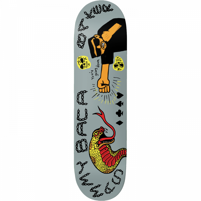 Baker Baca Going Down Deck - 8.25" — Baker Skateboard Deck