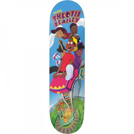 Baker Beasley Roller Coaster Deck - 8.25" — Baker Skateboard Deck