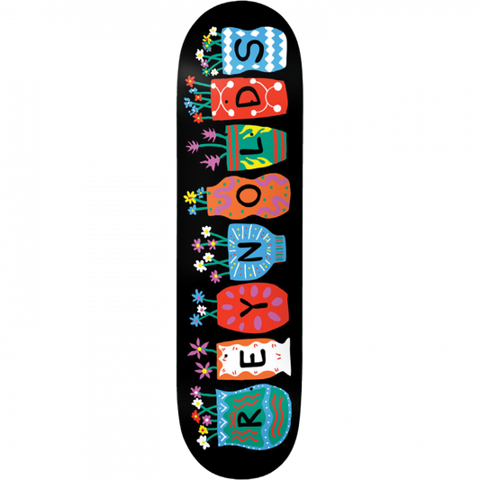 Baker Reynolds Pots and Flowers Deck - 8.5" — Baker Skateboard Deck