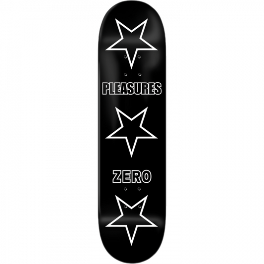 ZERO PLEASURES STARS DECK-8.25 — Zero Skateboard Deck