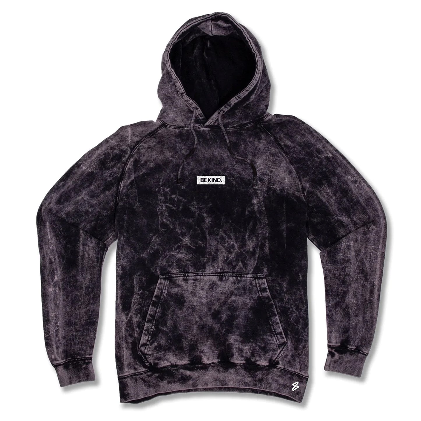 BE KIND // VINTAGE MARBLE WASH HOODIE