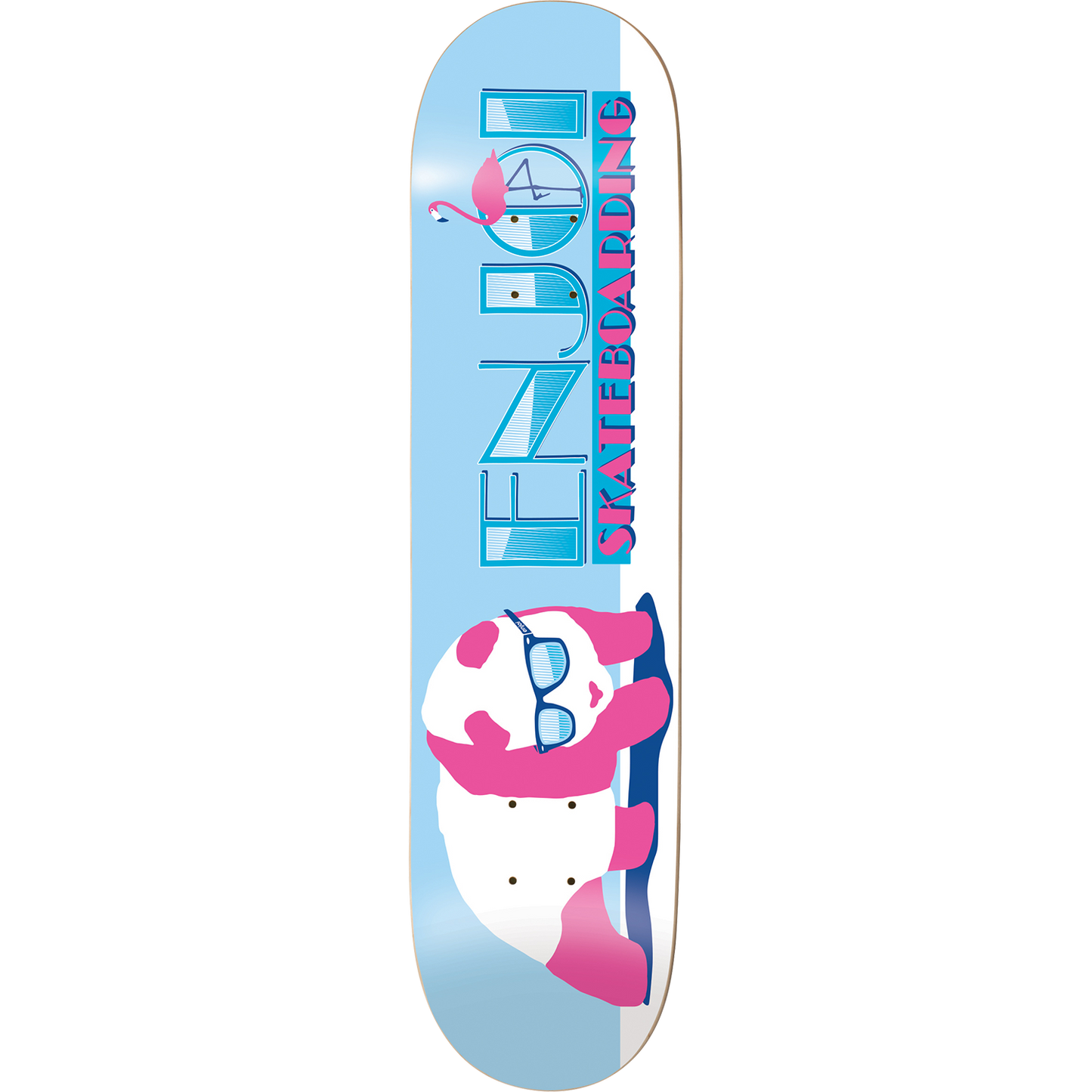 Enjoi Panda Vice Deck - 8.0 Blue