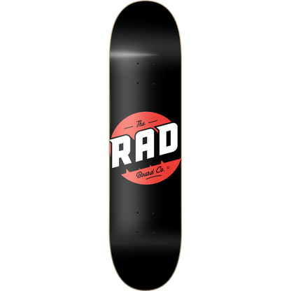 Rad Solid Deck - 7.75 Black/Red