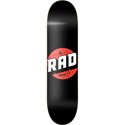 Rad Solid Deck - 7.75 Black/Red