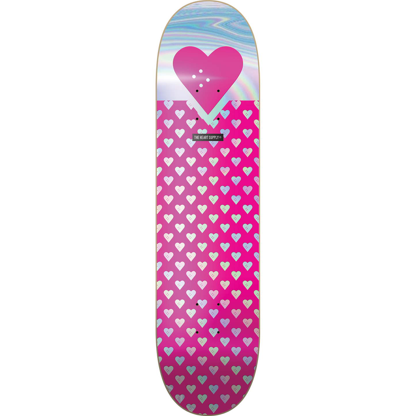 The Heart Supply // Sweethearts Foil Deck - 7.75 Pink