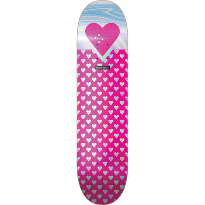 The Heart Supply // Sweethearts Foil Deck - 7.75 Pink
