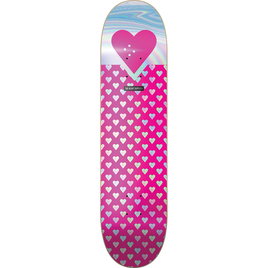 The Heart Supply // Sweethearts Foil Deck - 7.75 Pink