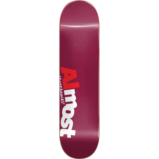 Almost // Most Deck - 8.0 Burgundy