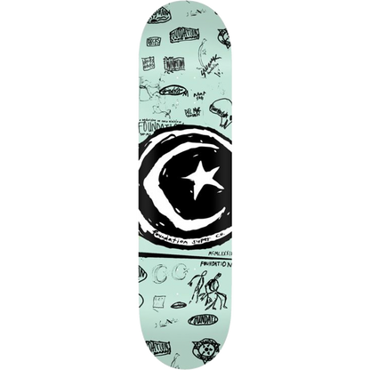 Foundation // Star & Moon Doodle Deck - 8.75