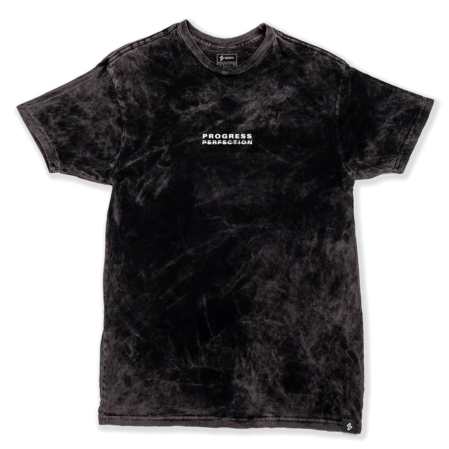 PROGRESS OVER PERFECTION // VINTAGE MARBLE WASH TEE