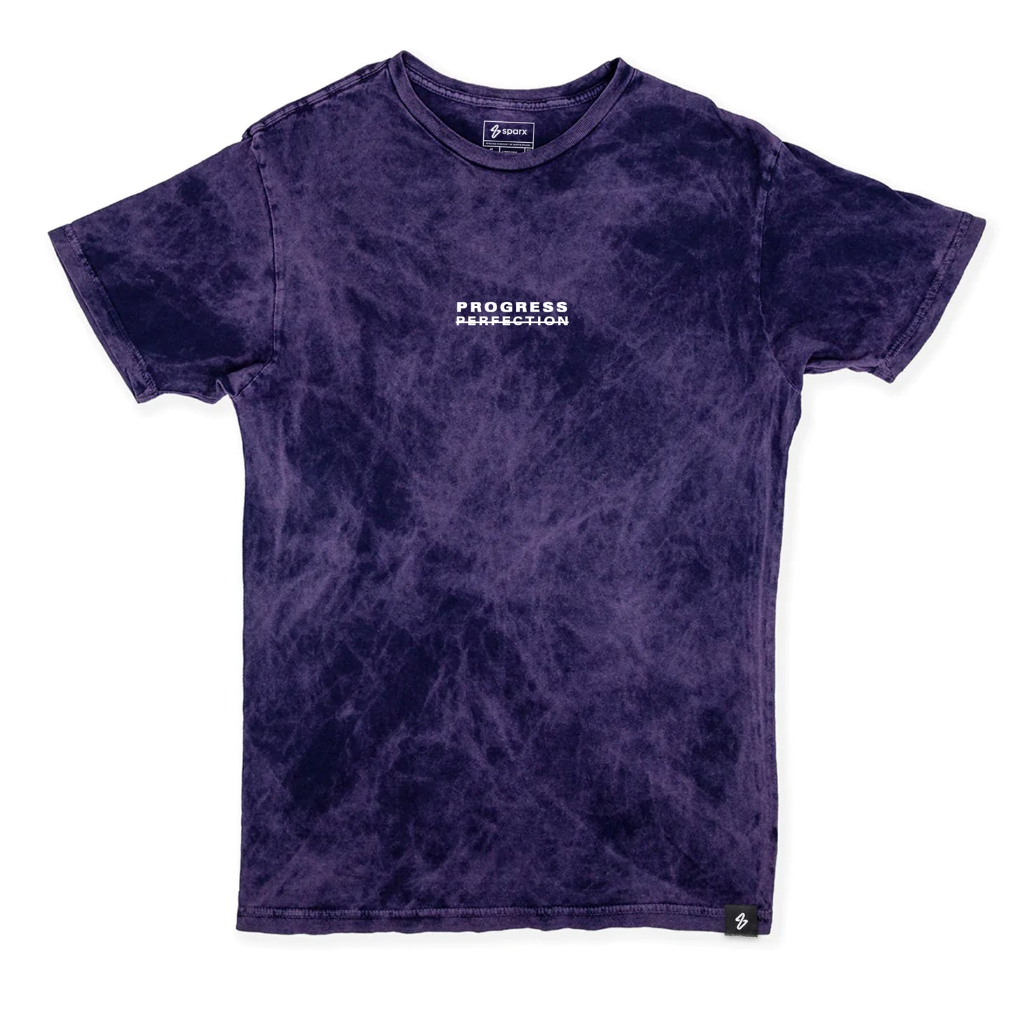 PROGRESS OVER PERFECTION // VINTAGE MARBLE WASH TEE