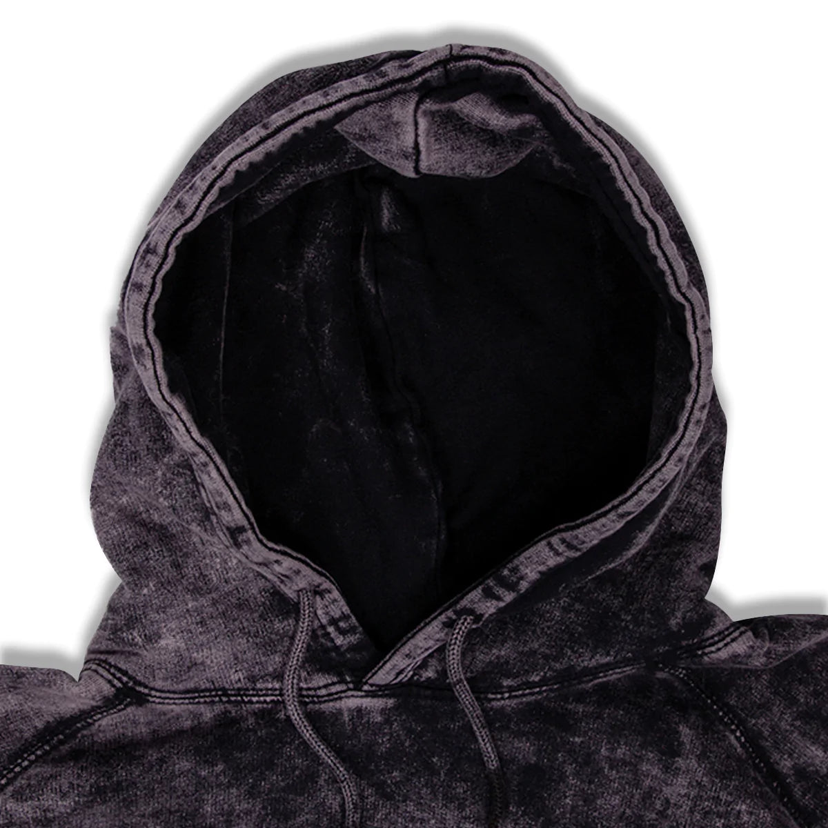 PROGRESS OVER PERFECTION // VINTAGE MARBLE WASH HOODIE