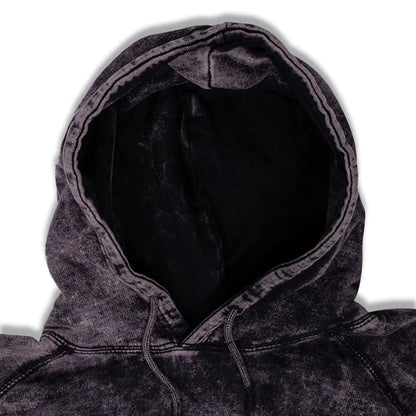 PROGRESS OVER PERFECTION // VINTAGE MARBLE WASH HOODIE