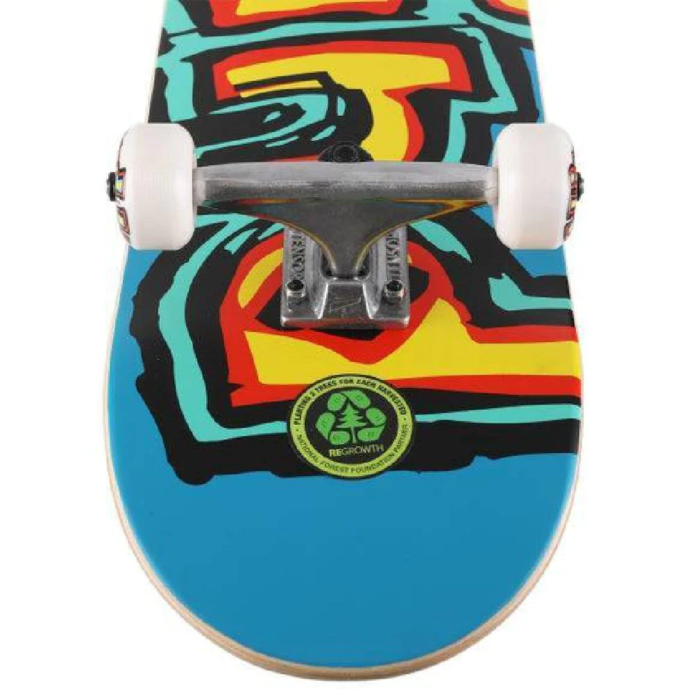 Blind Matte OG Logo Bright Red/Teal 7.75" Skateboard